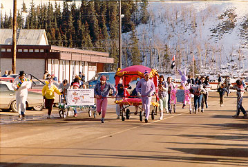 Whitehorse Rendezvous - Bed Race